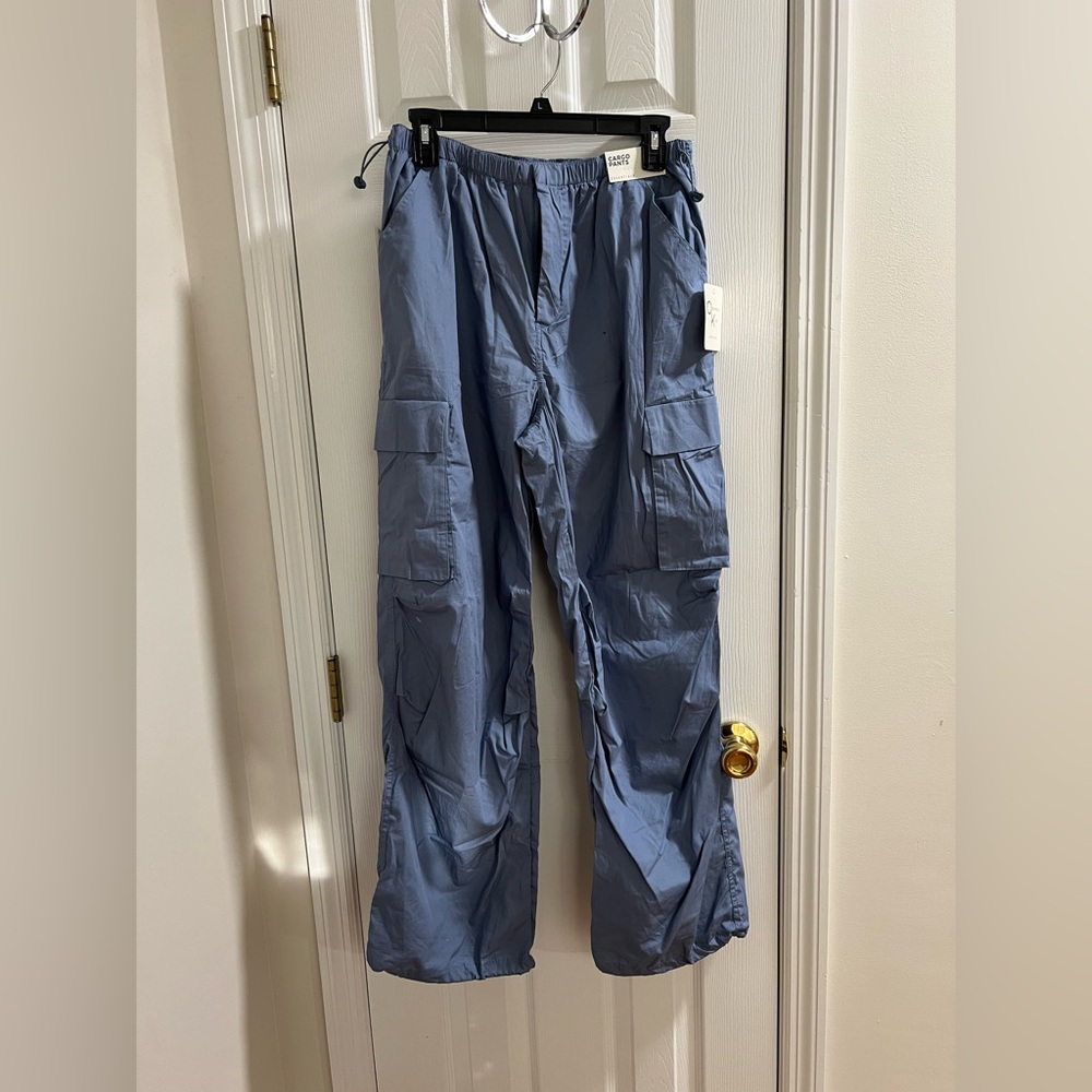 Blue Cargo Pants
